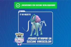 Anunciado el Día de Suicune por haber completado con éxito el Desafío Global de Pokémon GO