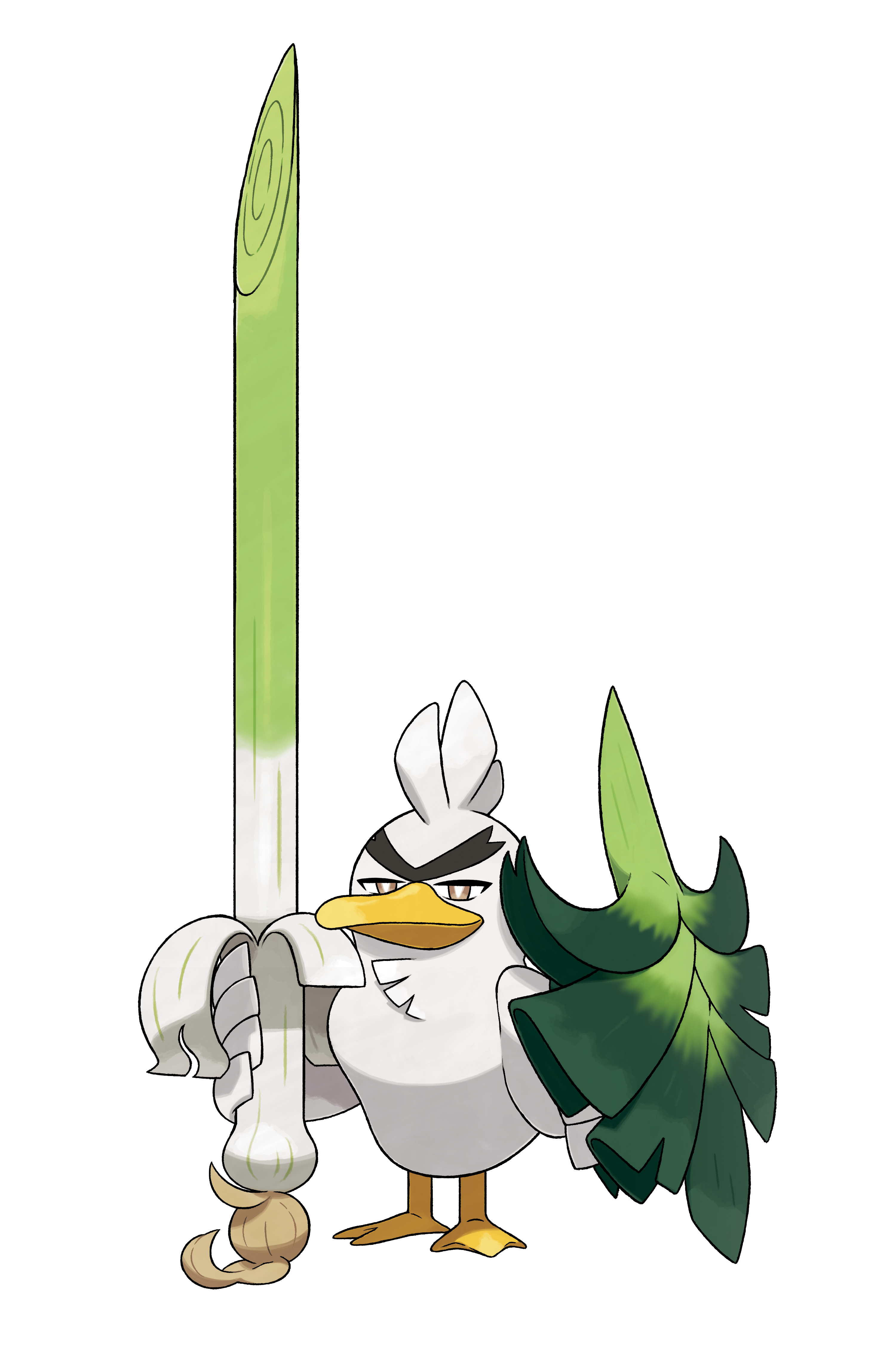Sirfetch'd Artwork Pokemon Swsh