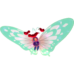 012 Gigamax Butterfree 3d Pokemon Swsh