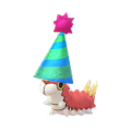 265 Wurmple Gorro Festivo Pokemon Go