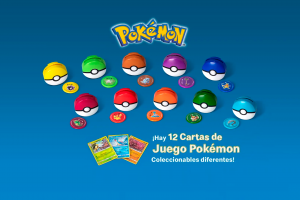 McDonald’s está entregando Tazos y Cartas de Pokémon en la Cajita Feliz