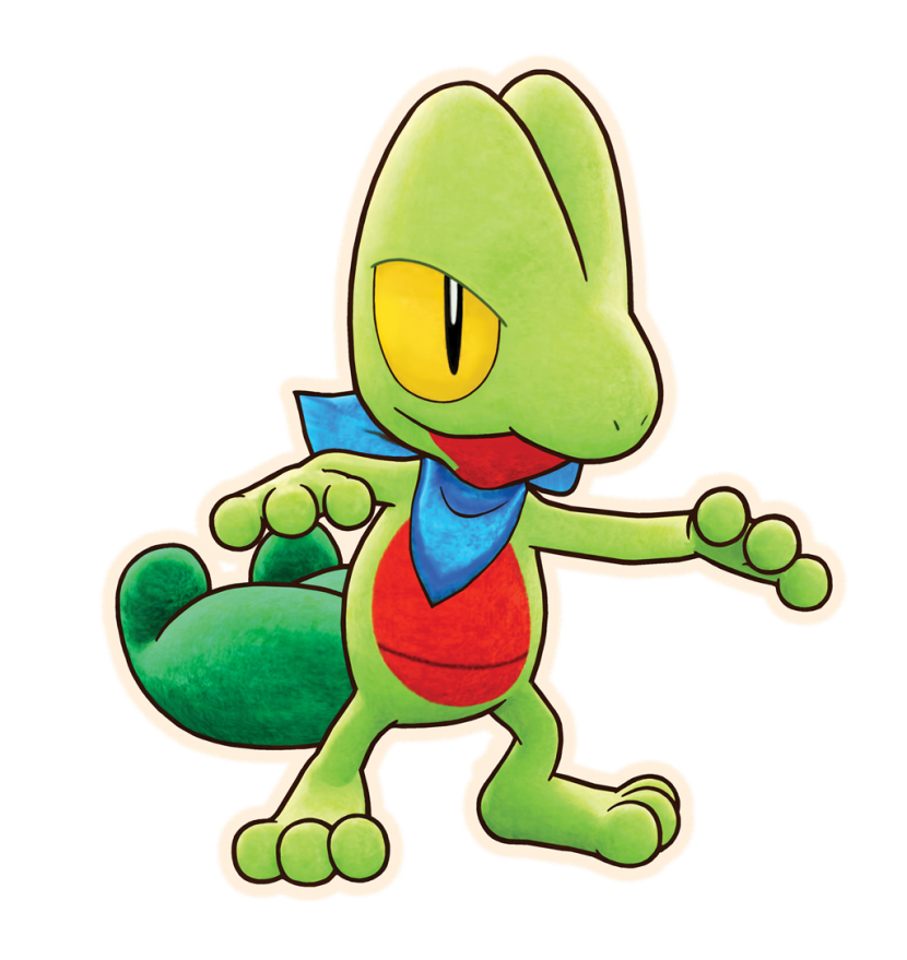Treecko Pokemon Mundo Misterioso Equipo De Rescate Dx Switch