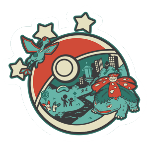 Logo Go Fest 2018 Sticker Pokemon Go