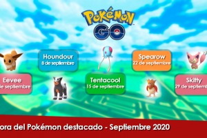 Hora Del Pokemon Destacado Septiembre 2020