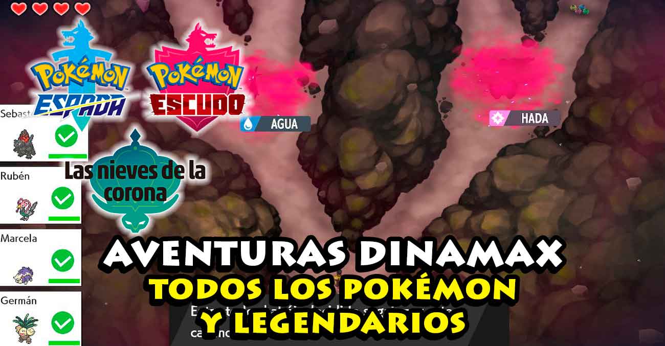Aventuras Dinamax Legendarios Pokemon Swsh Nieves De La Corona
