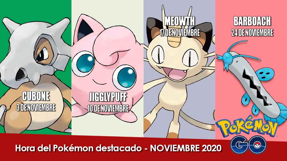 Hora Del Pokemon Destacado Noviembre 2020