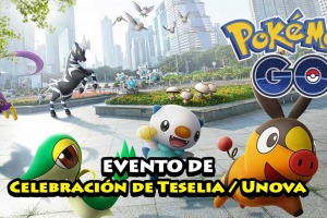 Evento de celebración de Teselia / Unova