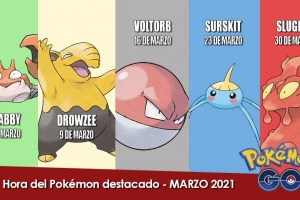 Hora Del Pokemon Destacado Marzo 2021