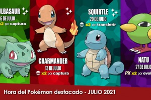 Hora Del Pokemon Destacado Julio 2021