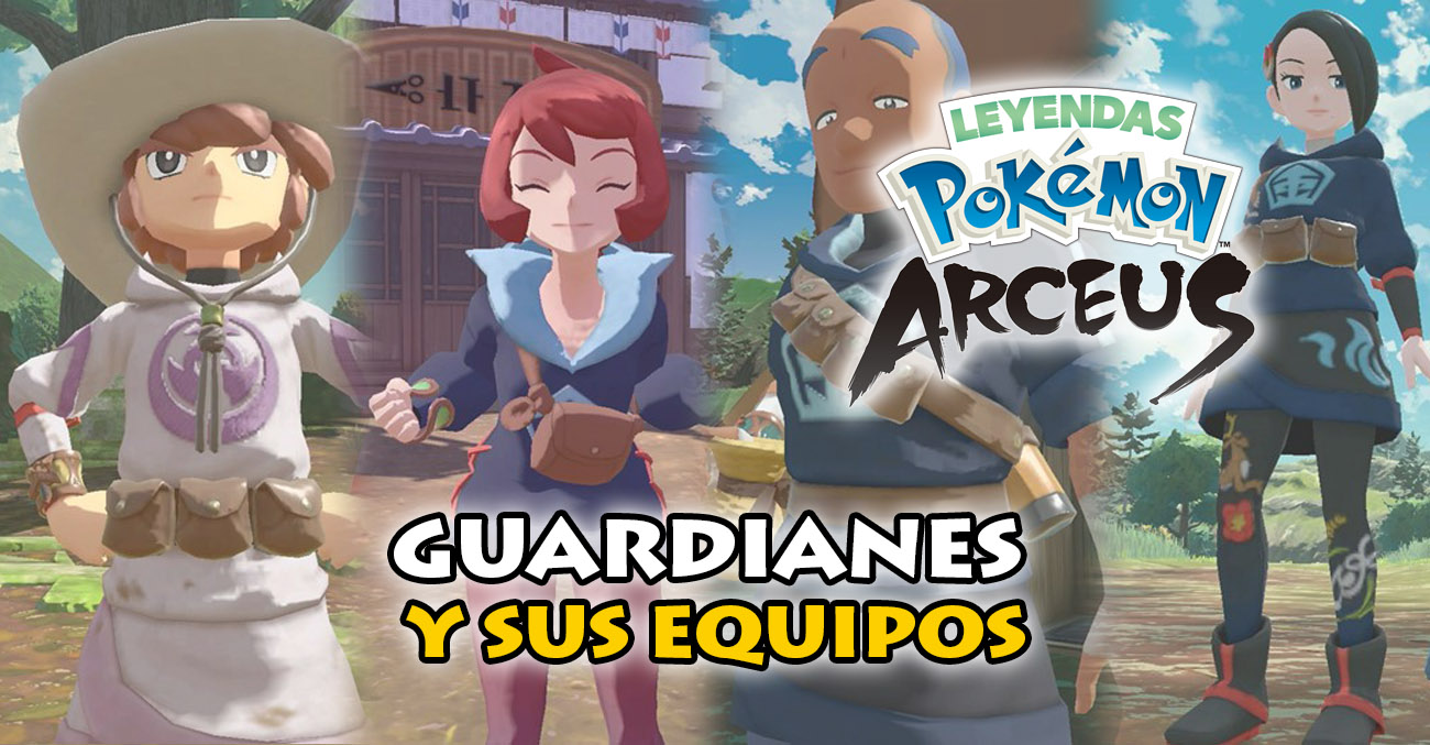 Todos los nuevos Pokémon y sus tipos en Leyendas Pokémon: Arceus