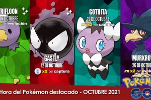 Hora Del Pokemon Destacado Octubre 2021