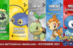 Hora Del Pokemon Destacado Noviembre 2021
