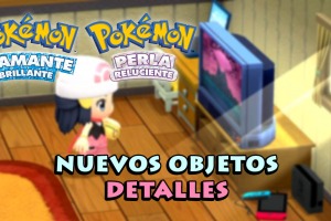Nuevos objetos de Pokémon Diamante Brillante y Perla Reluciente