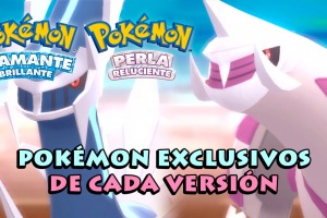 Pokémon exclusivos de cada versión – BDSP