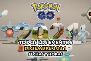 Pokémon GO en diciembre 2021, eventos, legendarios y más