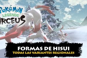 Formas de Hisui en Pokémon Legends: Arceus