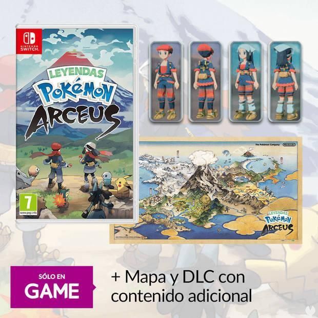 Nintendo Leyendas Pokémon: Arceus DLC Conjunto Llamativo Garchomp PROMO