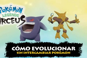 Cómo conseguir evolucionar sin intercambio en Pokémon Legends: Arceus