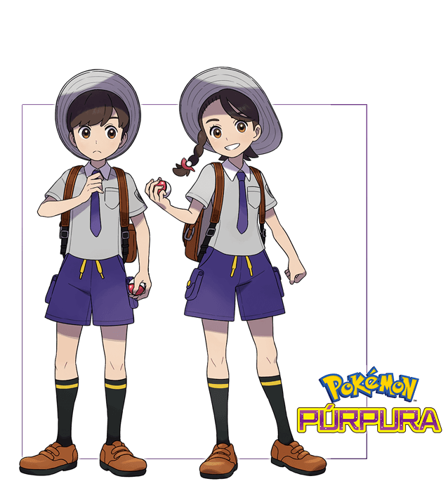 Personajes Principales Pokemon Purpura