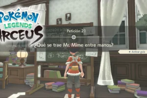 Petición 21: ¿Qué se trae Mr. Mime entre manos? (cómo completarla) en Pokémon Legends Arceus