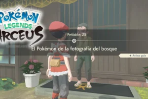 Petición 25: El Pokémon de la fotografía del bosque (cómo completarla) en Pokémon Legends Arceus