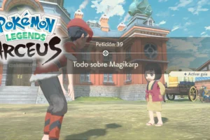 Petición 39: Todo sobre Magikarp (cómo completarla) en Pokémon Legends Arceus