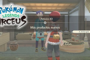 Petición 43: Más productos nuevos (cómo completarla) en Pokémon Legends Arceus