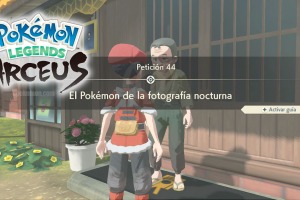 Petición 44: El Pokémon de la fotografía nocturna (cómo completarla) en Pokémon Legends Arceus
