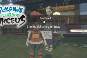 Petición 45: Shellos del este y el oeste (cómo completarla) en Pokémon Legends Arceus