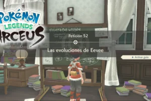 Petición 52: Las evoluciones de Eevee (cómo completarla) en Pokémon Legends Arceus