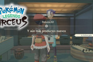 Petición 61: Y aún más productos nuevos (cómo completarla) en Pokémon Legends Arceus