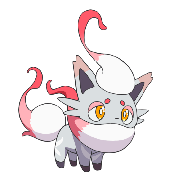 Hisuian Snow Artwork Zorua