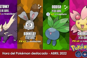 Hora Del Pokemon Destacado Abril 2022