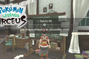 Petición 83: Los Vulpix níveos y su escondite nival (cómo completarla) en Pokémon Legends Arceus