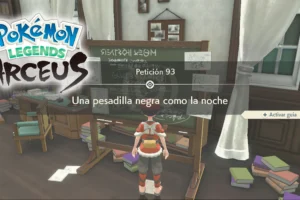 Petición 93: Una pesadilla negra como la noche (cómo completarla) en Pokémon Legends Arceus