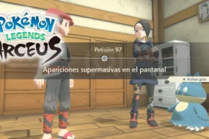 Petición 97: Apariciones supermasivas en el pantanal (cómo completarla) en Pokémon Legends Arceus