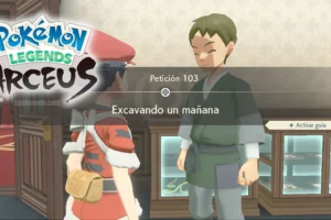 Petición 103: Excavando un mañana (cómo completarla) en Pokémon Legends Arceus