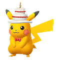 025 Pikachu Shiny Disfraz De Tarta Pokemon Go