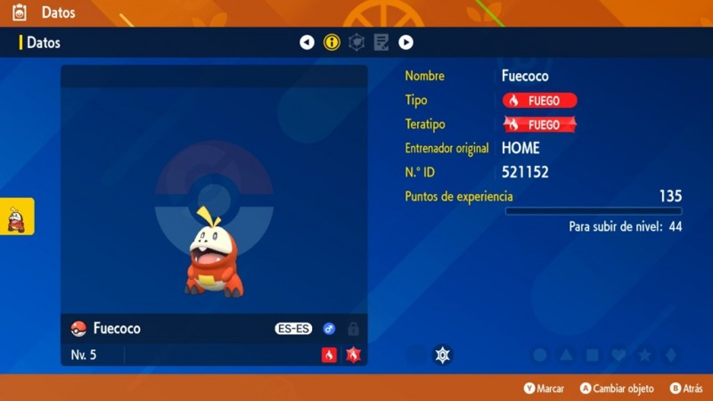 fuecoco home 1