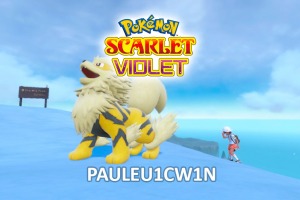 Código de descarga de Regalo Misterioso de Arcanine Shiny para Pokémon Scarlet & Violet
