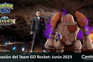 Revelados los detalles del evento de Invasión del Team GO Rocket: Giovanni con Regirock Oscuro
