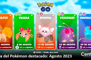 Hora Del Pokemon Destacado Agosto 2023