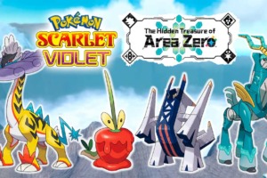 Cuatro nuevos Pokémon han sido revelados con el nuevo tráiler del DLC The Hidden Treasure of Area Zero para Pokémon Scarlet & Violet
