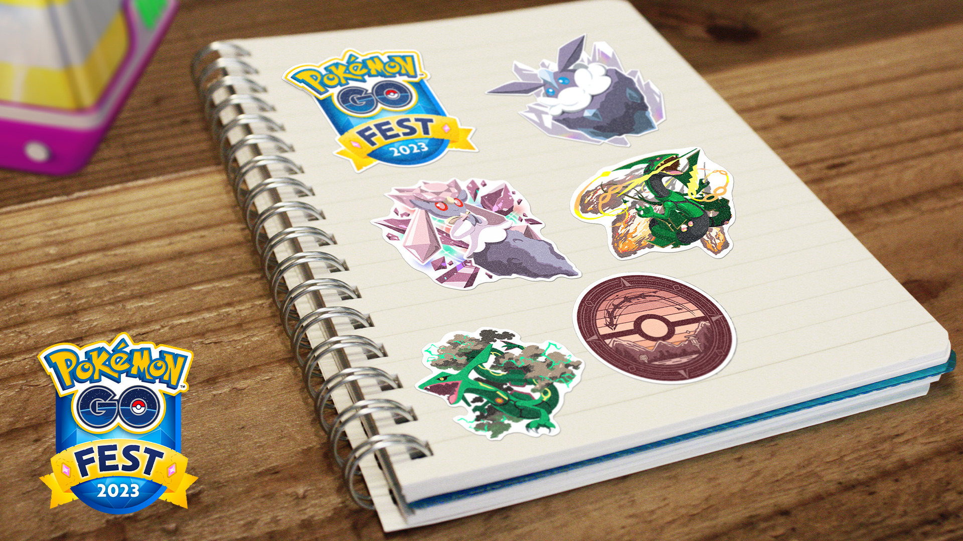 Pegatinas Pokemon Go Fest 2023