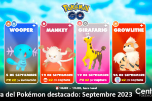 Hora destacada de Pokémon GO Septiembre 2023: cada protagonista destacado, horarios mundiales, bonus y Shiny