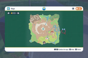 Mapa Noroteo Pokemon Dlc La Mascara Turquesa Escarlata Purpura