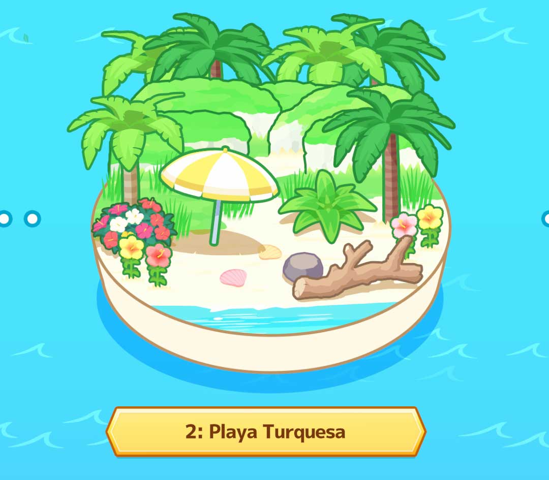 Pokemon Sleep Playa Turquesa
