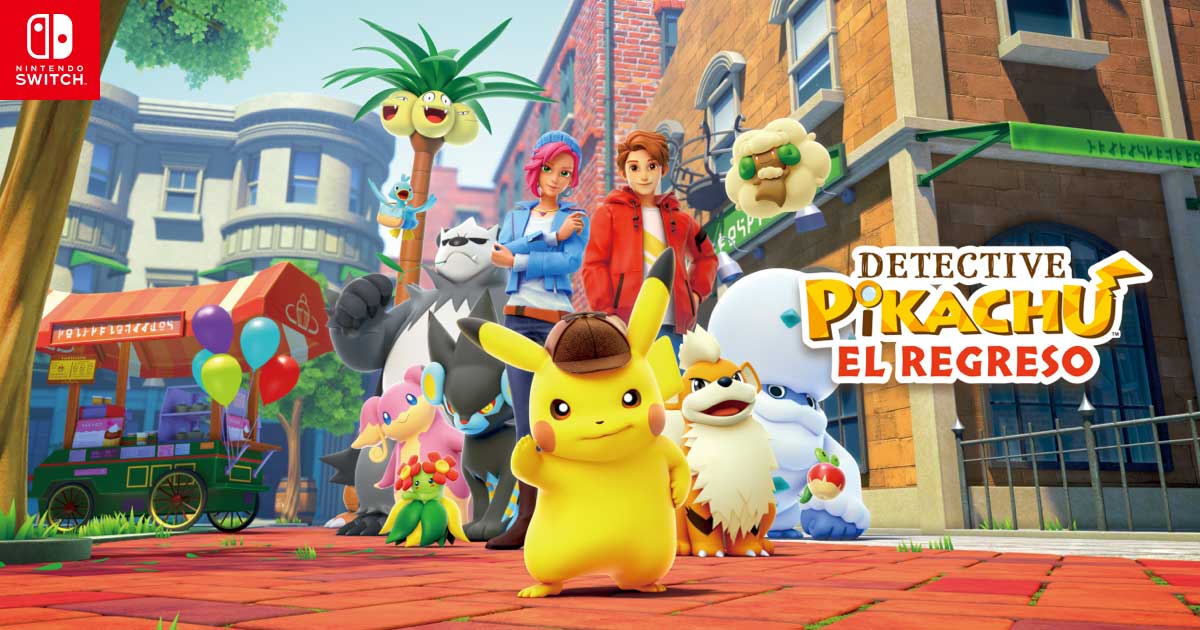 Detective Pikachu El Regreso Portada
