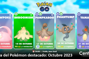Hora Del Pokemon Destacado Octubre 2023