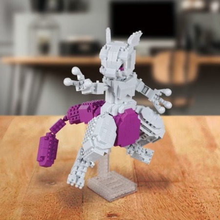 Mewtwo Nanoblock Pokemon Juguete 9